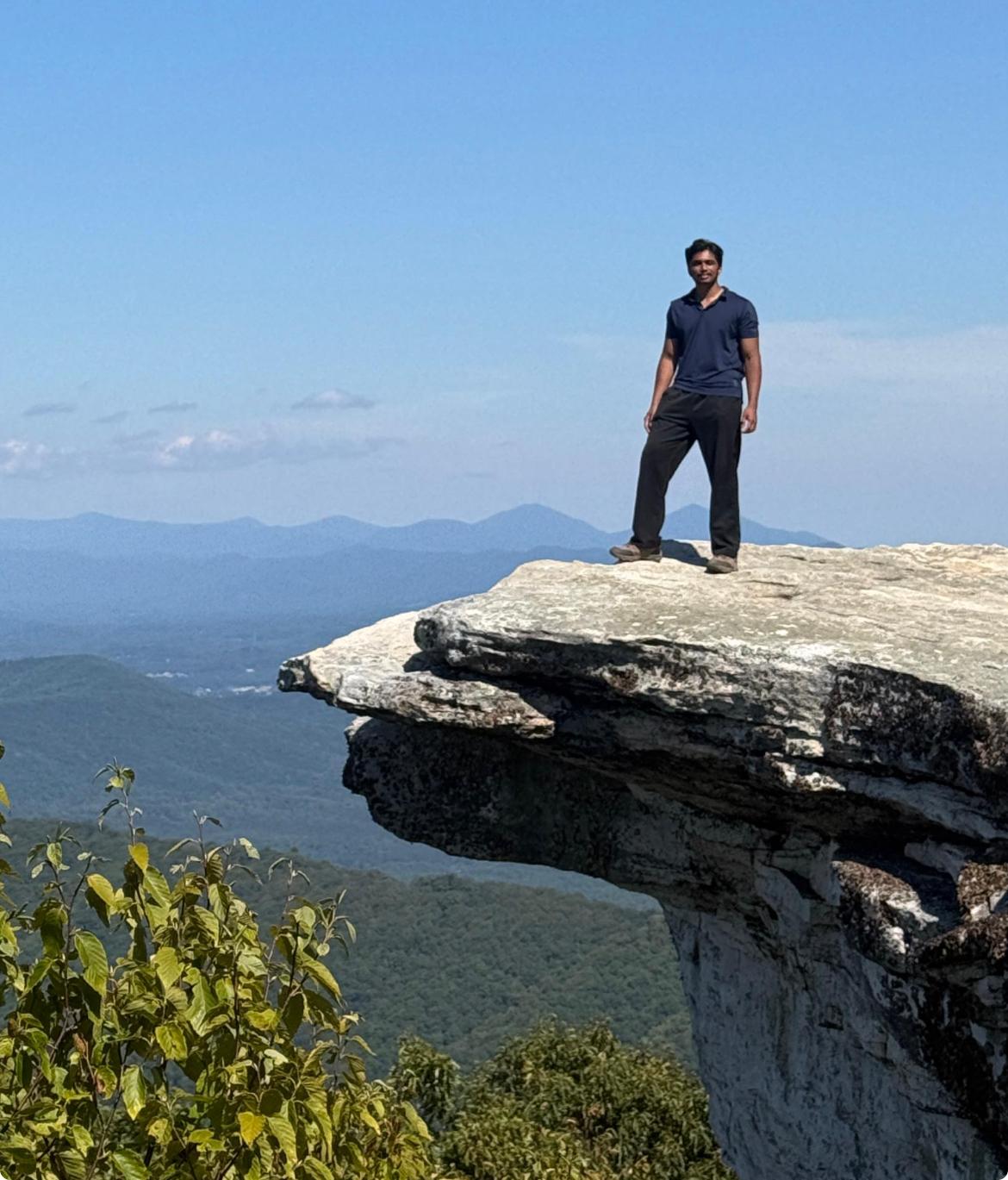 McAfee Knob on the Appalachian Trail
