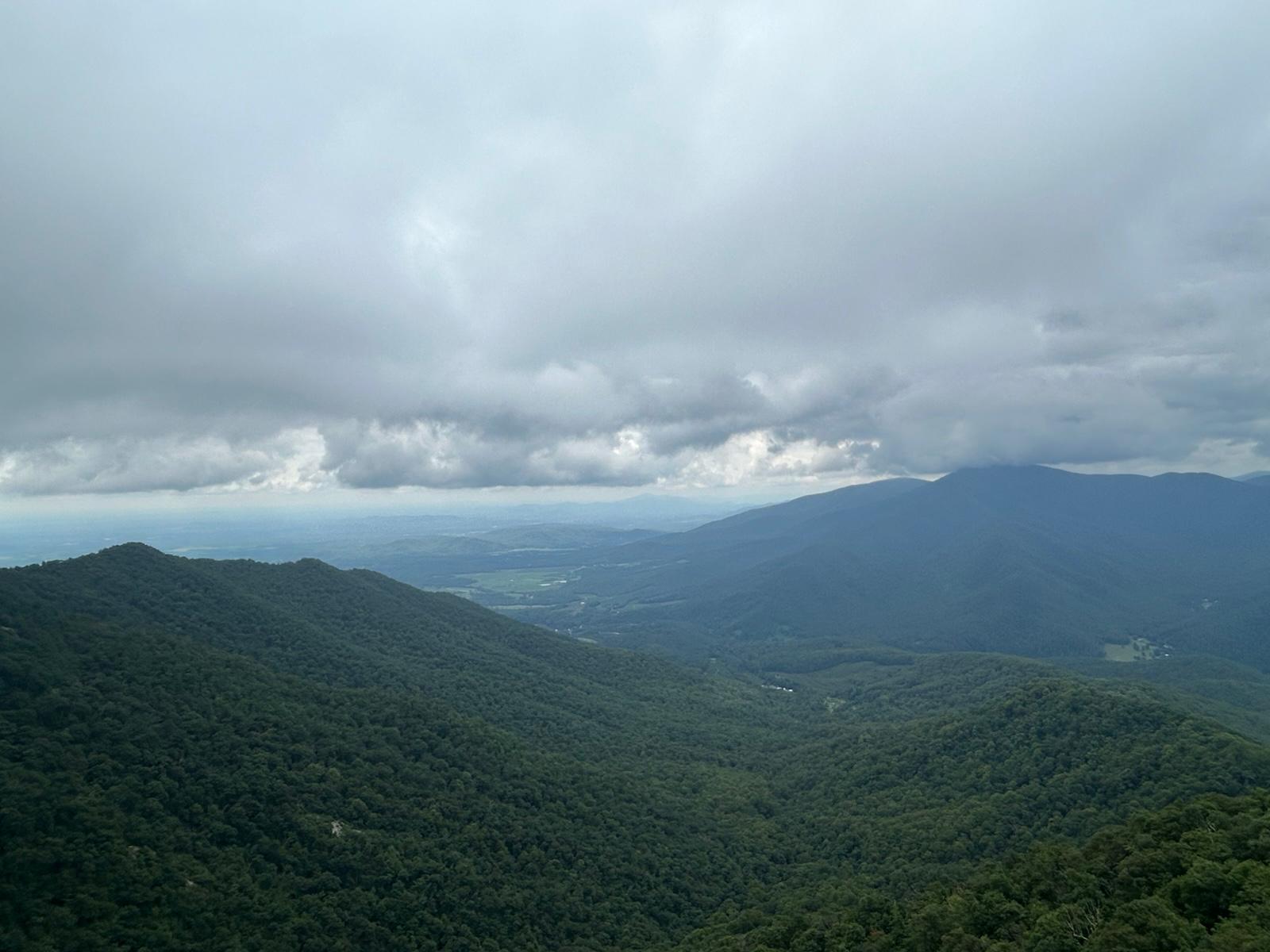 Three Ridges Trail in the Appalachian Mountains
